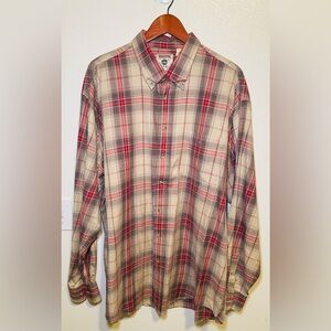 RESISTOL MEN'S LONG SLEEVE BUTTON DOWN WESTERN SHIRT XL